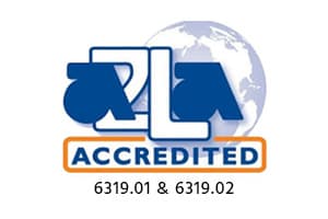 A2LA Accredited Laboratory